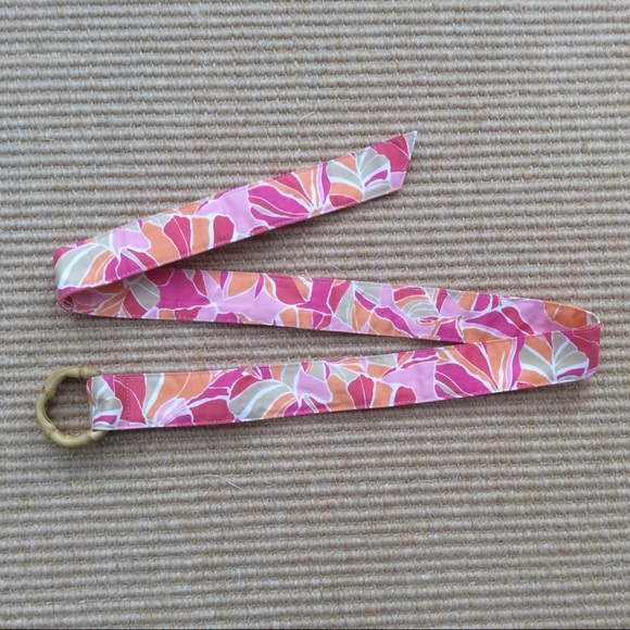 Talbots Fabric Adjustable Belt O-Ring Closure - Picture 1 of 8